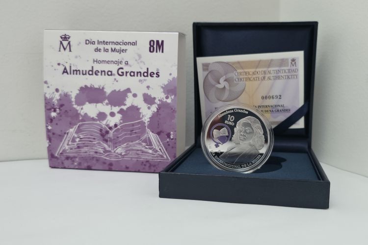 Coffret 10€ Espagne 2026 Argent 925/1000 - Almudena Grandes