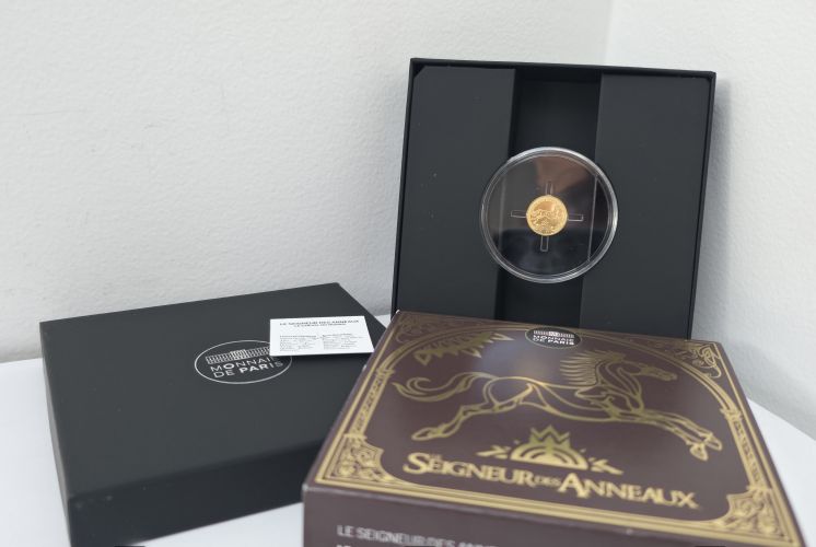 Coffret 250€ Or Gold 999/1000 France 2026 - Seigneur des Anneaux