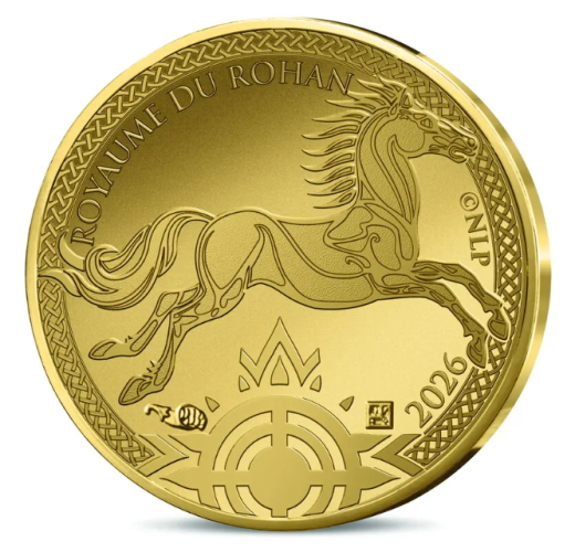 Coffret 250€ Or Gold 999/1000 France 2026 - Seigneur des Anneaux