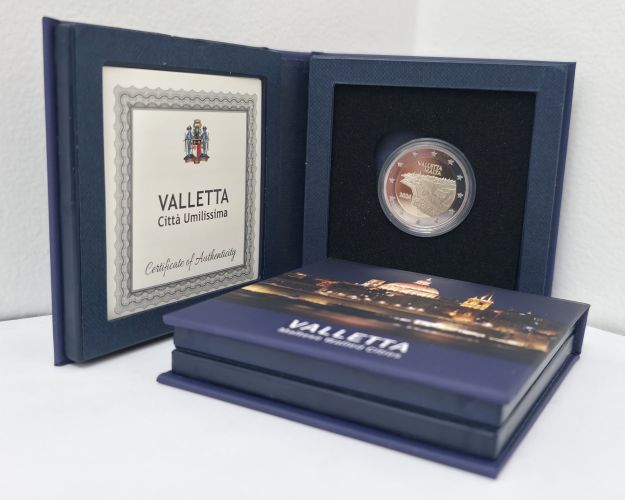 Coffret BE Proof 2€ Euros Commémorative Malte 2026 Valette