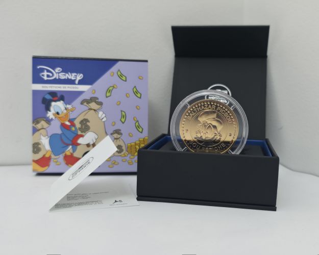 Coffret Mini Médaille Monnaie Paris 2026 Picsou Sou Fétiche 1 Micro Or