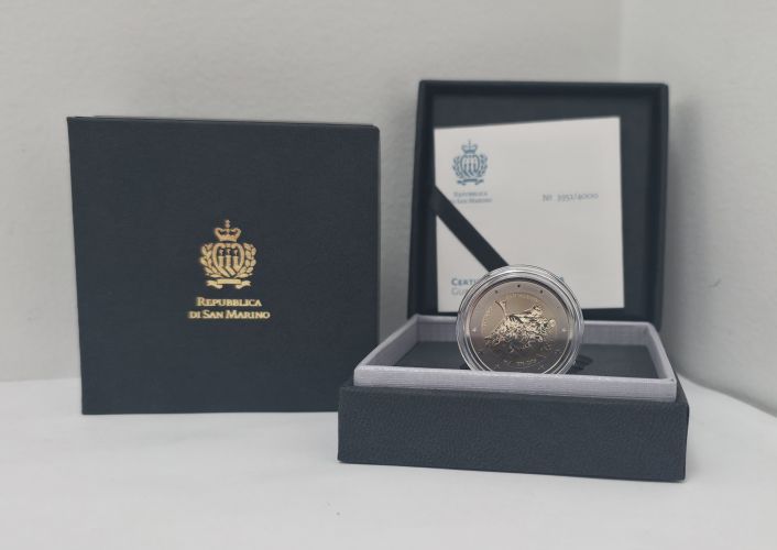 Coffret BE Proof POLI INVERSE 2€ Euros Commémorative Saint-Marin 2026 TIZIANO