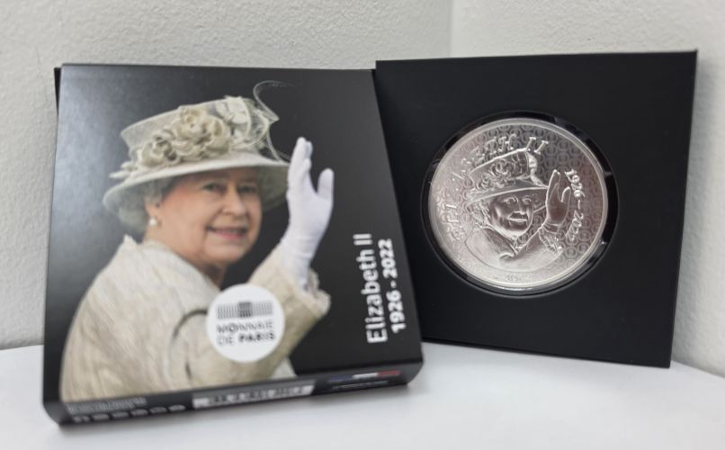 Cartelette 100€ Argent Silver 900/1000 Elisabeth II 2026 - 45g