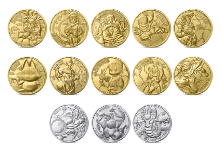 Album + 13 Mini Médailles 2026 Dragon Ball Z