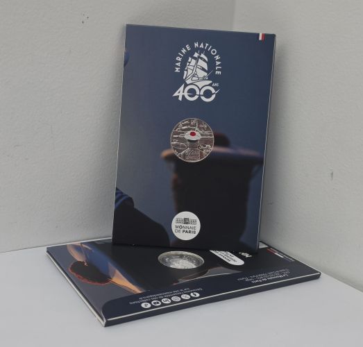 Cartelette 10€ Euros Argent Silver 333/1000 Marine Nationale 2026