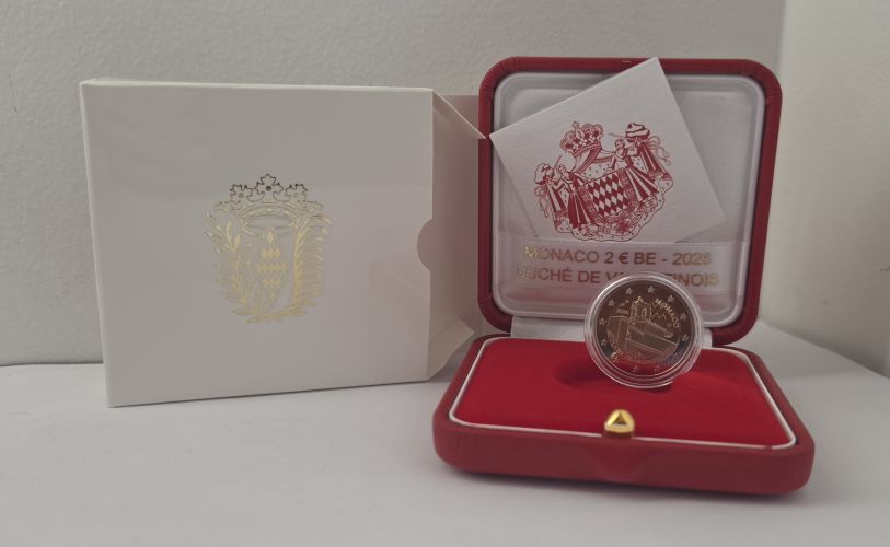 Coffret 2€ Euros Commémorative Monaco 2026 Duché de Valentinois