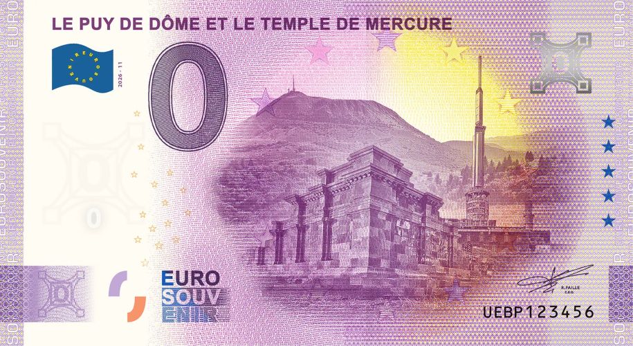 Puy de Dome Temple de Mercure