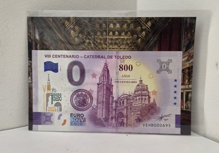 VIII Centenario - Catedral Toledo TAMPON