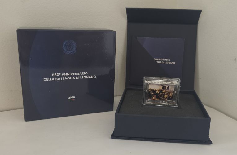 Coffret 5€ Euros Argent 925/1000 Italie 2026 Battle of Legnano