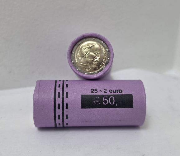 Rouleau 25 x 2€ Euros Commémorative Croatie 2024 Marulic UNC
