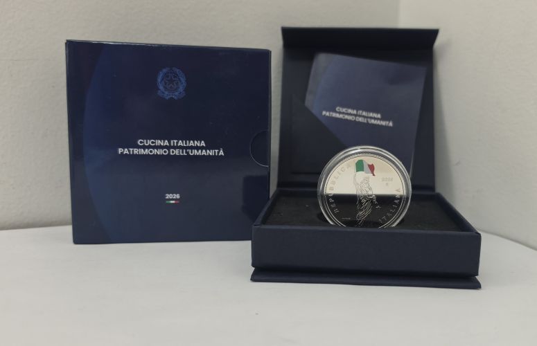 Coffret 5€ Euros Argent 925/1000 Italie 2026 Cucina Italiana