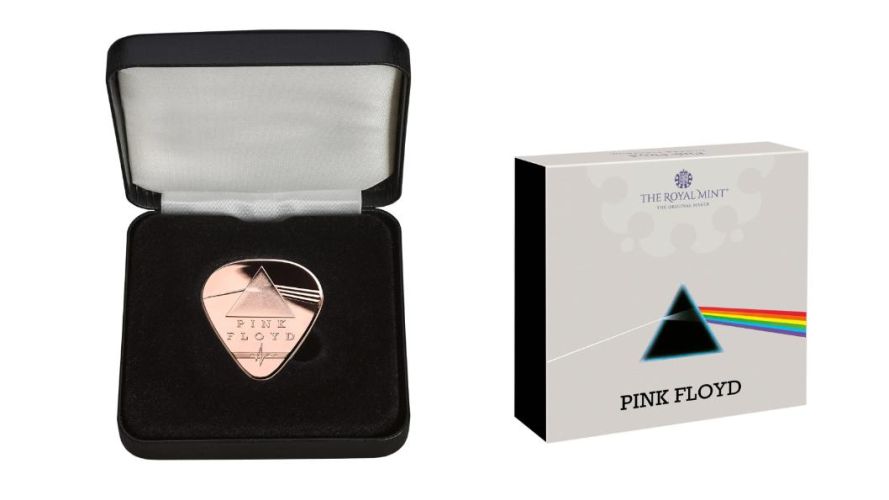 PREVENTE Plectrum Cuivre Pink Floyd 2026 UK Royaume Uni - 11.5g