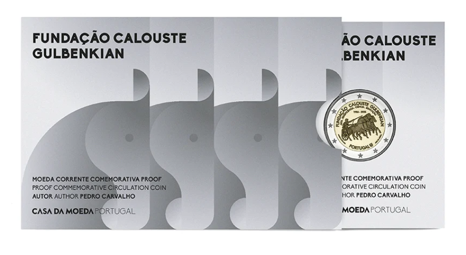 Coffret 2€ BE Proof Commémorative Portugal 2026 Calouste