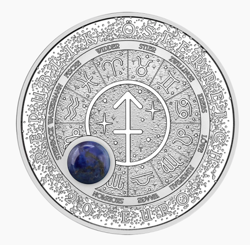 Coffret 20€ Euros Autriche Argent 925/1000 - 2026 ''In the Stars'' Sagittarius''